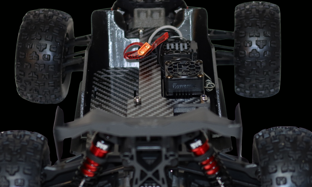 Mini Kraton Upgrade Kit product photo showing chassis upgrade components