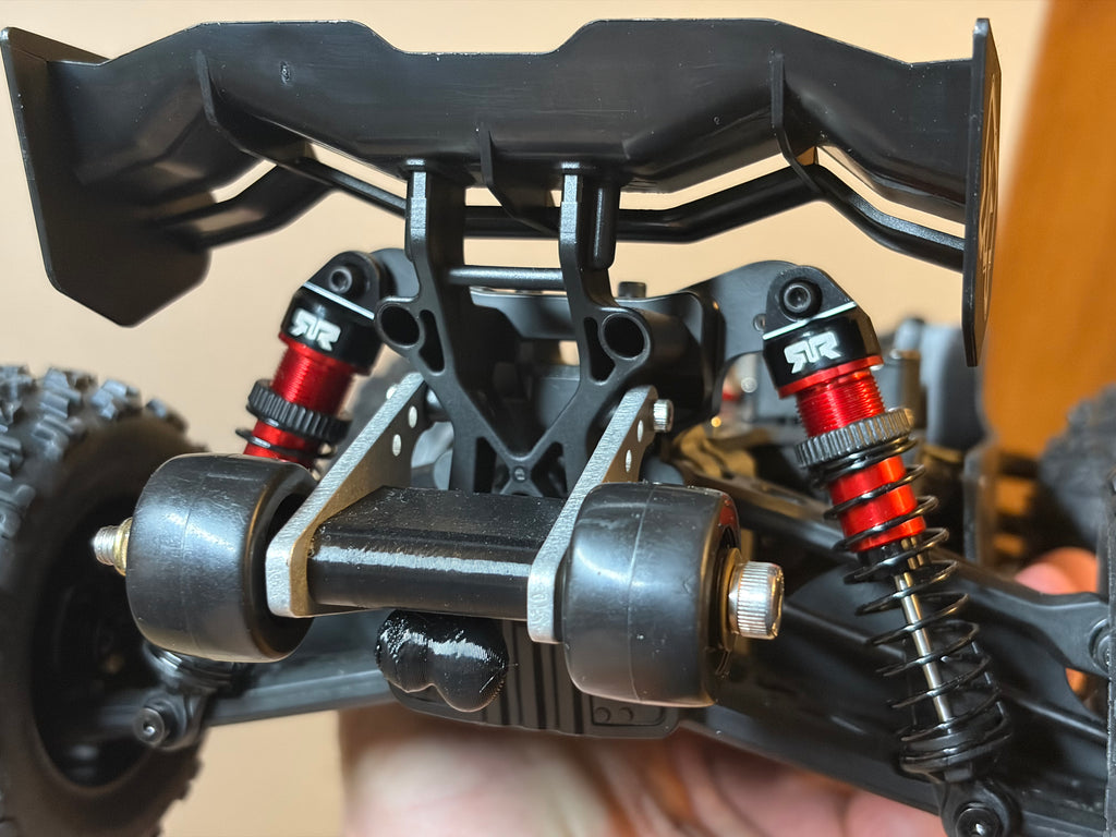 Mini Kraton Shock Tower Set front and rear aluminum towers